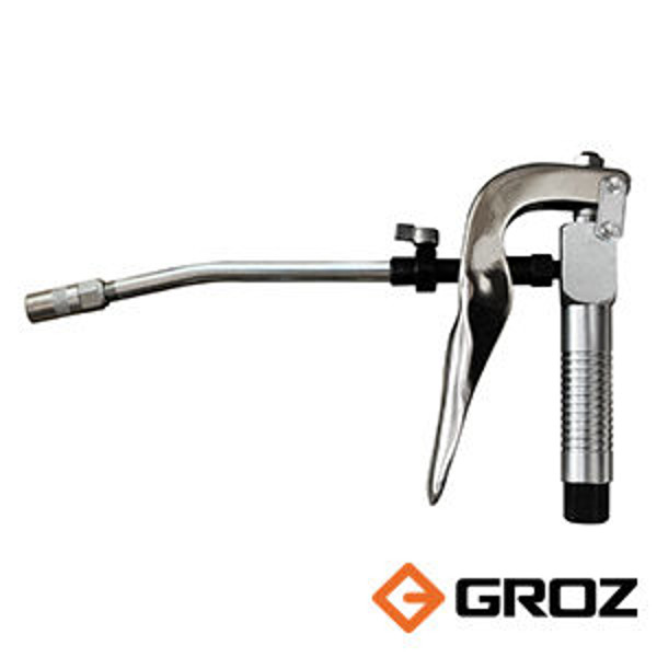 Imagen de Engrasadora tipo pistola con válvula de control de presión - 43462 - Groz.